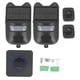 thumbnail image 2 of Timbre con sensor infrarrojo, alarma solar para entrada de vehículos, luz estroboscópica, sirena de seguridad para exteriores, detector de movimiento, enchufe estadounidense de 110 a 240 V, 2 of 15