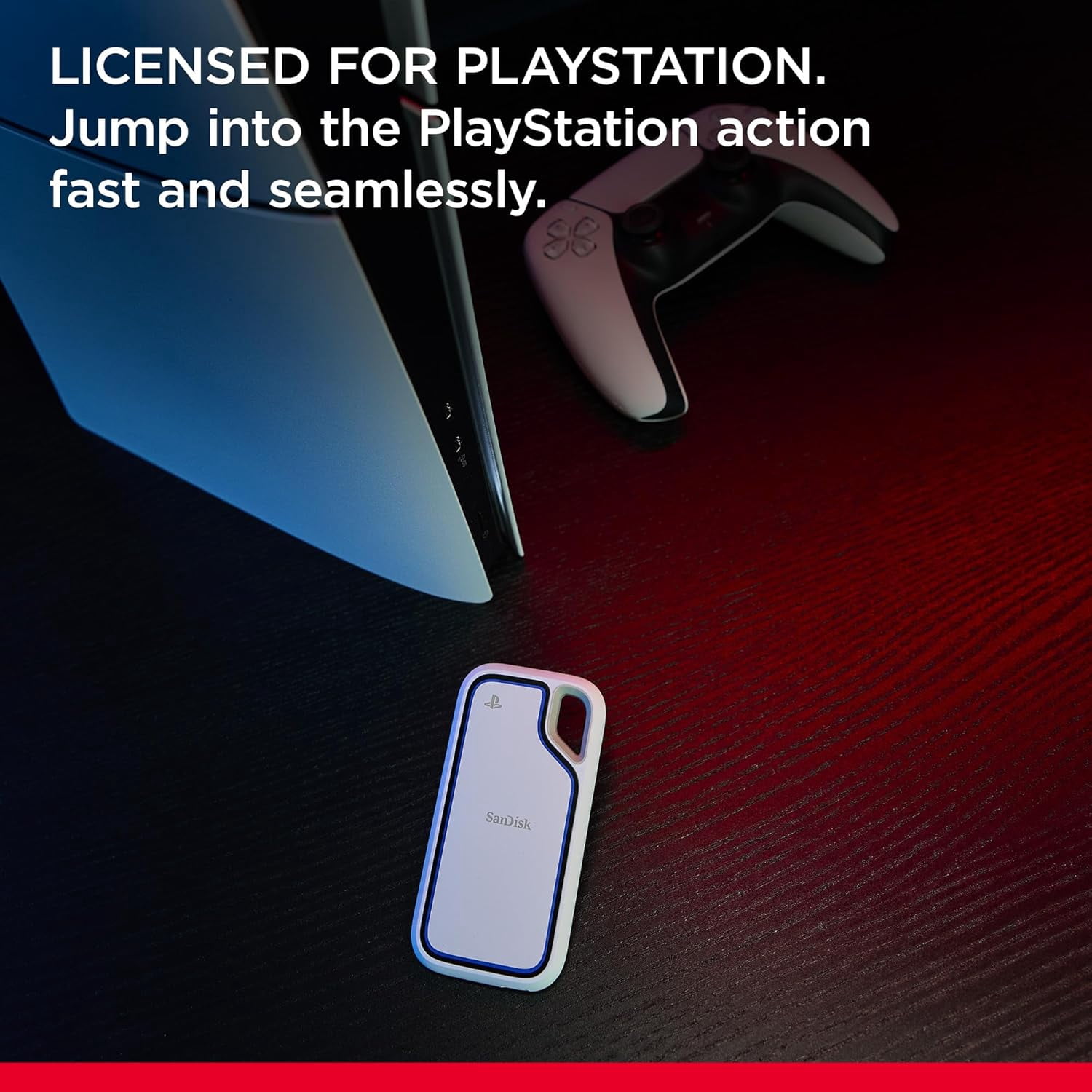 SanDisk Extreme® Portable SSD 1To for PlayStation®5 Console and PC
