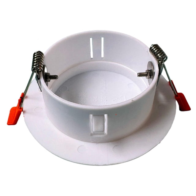 Tapa de orificio para techo, montaje en pared, resistente, para mejoras del hogar, orificio para luz descendente redonda Agujero de 80 a 89 mm