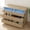 Natural, variant on Modern 6 Drawer Dresser with LED Light, Storage Chest with Power Outlet , Organizer Caninet for Cloakroom or Dressing Room, 47.24"L x 15.75"W x 29.57"H, Black