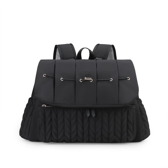 Sunyuer Convertible Diaper Bag Backpack, Waterproof Stylish Nappy Changing Bag, Travel Mummy Bag with Changing Pad & Shoulder Strap