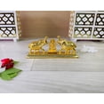 thumbnail image 2 of GoldGiftIdeas Gold Plated Ganesh Elephant Kankavati for HomeTemple, Kumkum Box for Women, Pooja Items for Return Gift,Sindoor Dani for Bride (Pack of 20), 2 of 6