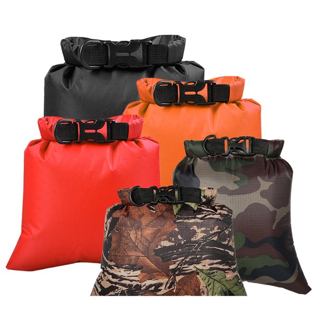 5 Pcs Sacs de Rangement Étanches pour Extérieur Sacs Secs pour Téléphone Intelligent Sacs de Rangement pour Sports Nautiques