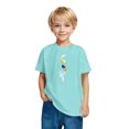 thumbnail image 3 of RXIRUCGD 2025 Vêtements d'Été pour Enfants T-shirt Imprimé Mode Mignon Col Rond Manches Courtes, 3 of 5