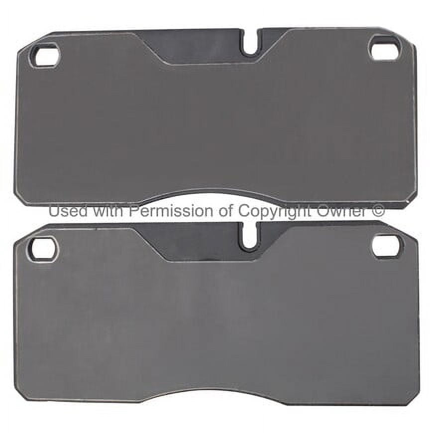 Mpa Electrical 1001-1027M Quality Built Premium Semi Metallic Brake Pads