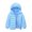 Light Blue, variant on VMESZQFG Jackets for Kids Girls Casual Girls Jackets Size Boy Girls Coat Winter Lightweight Jackets Hooded Outerwear Girl Athletic Clothes