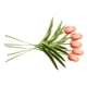 thumbnail image 3 of Mini flor artificial oficina en casa decoración floral fiesta de boda decorativa PU flor falsa, champán 5 piezas seitruly ZHF0582-15B, 3 of 6