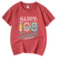 thumbnail image 4 of TZEWGL T-Shirts pour Fille Garçon Imprimé Col Rond Manches Courtes Vêtements pour Enfants Taille 3-4T, 4 of 6