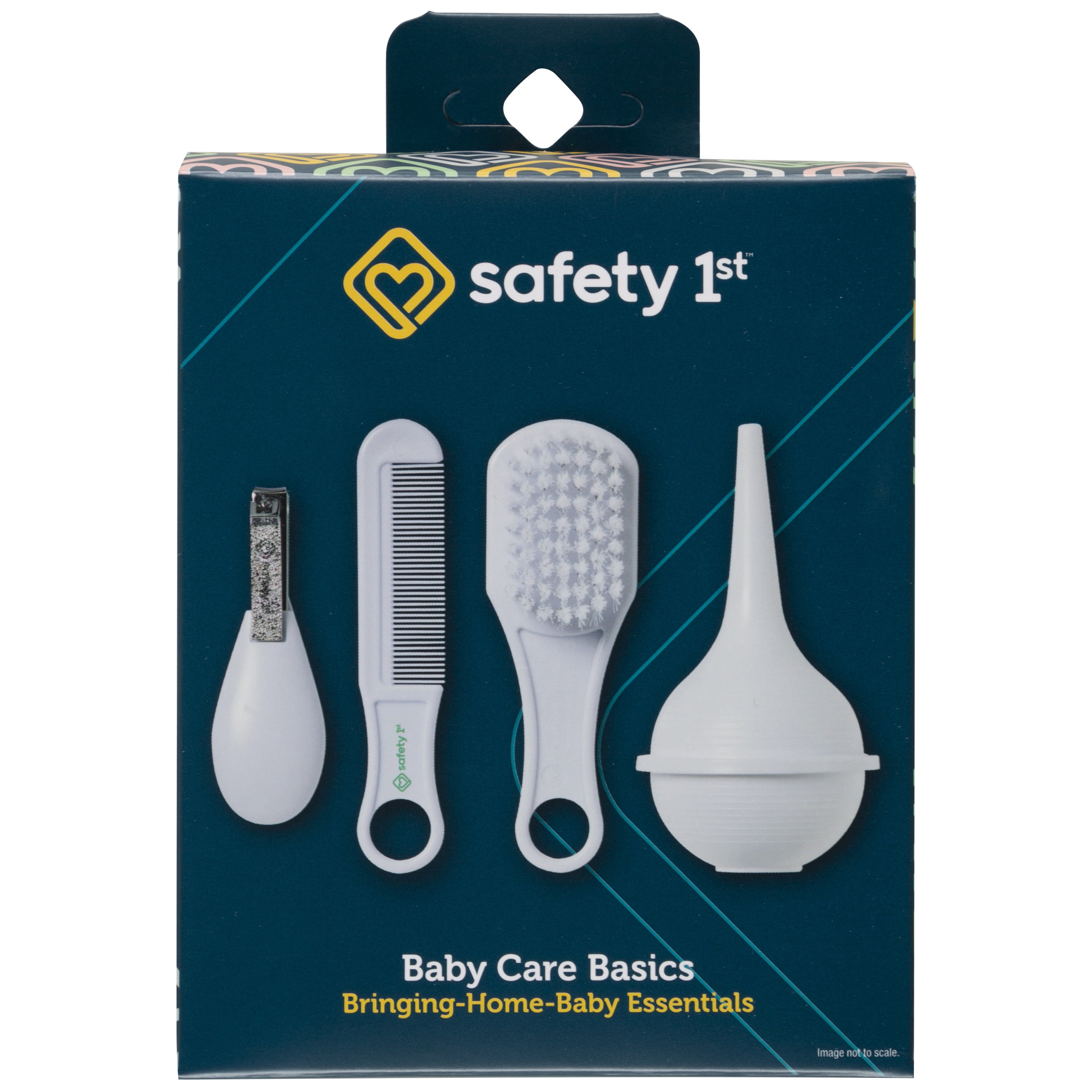 (3 pack) Safety 1st Baby Care Basics 4 Piece Infant Essentials Set, White