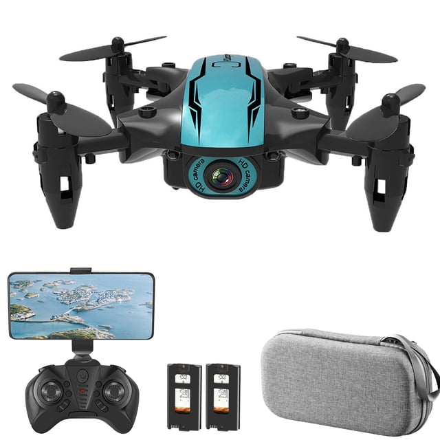CS02 RC Drone con cámara 480P Wifi FPV Beginner Drone Mini Quadcopter de juguete plegable para niños Abody Cámara 480P