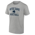 thumbnail image 2 of Men's Heather Gray Notre Dame Fighting Irish In Bounds Team T-Shirt, 2 of 3