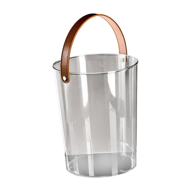 Ice Bucket Large Capacity Beverage Tub Transparent for Pub Bottle Party B