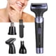 thumbnail image 5 of Recortador de vello de nariz y orejas eléctrico multifuncional recargable por USB para un afeitado seguro de patillas, nariz y orejas, 5 of 8