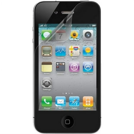 Belkin Screen Guard Anti-Smudge Overlay, 2 Pack for iPhone 4 Clear