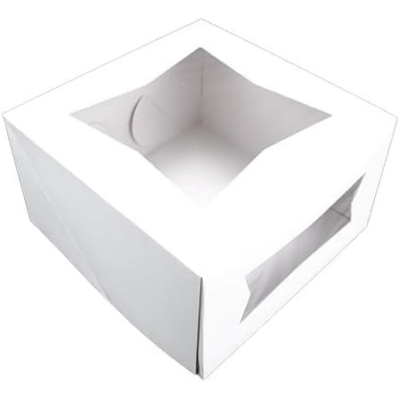 Southern Champion 24213, Automatic Windowed Bakery Box, 9" x 9" x 5", | 100/Case