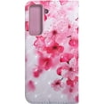 thumbnail image 2 of Wallet Case for Samsung Galaxy S22, Colorful Painted Premium PU Leather Cute Flip Cover with Card Holder & Kickstand Phone Case for Samsung Galaxy S22 Cherry Blossoms, 2 of 14