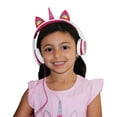 thumbnail image 6 of Gabba Goods Premium Kid's/Children's Safe Sound LED Light Up in The Dark Unicorn Over The Ear Comfort Padded Stereo Headphones with AUX Cable | Earphones - 85 Decibels, 6 of 7