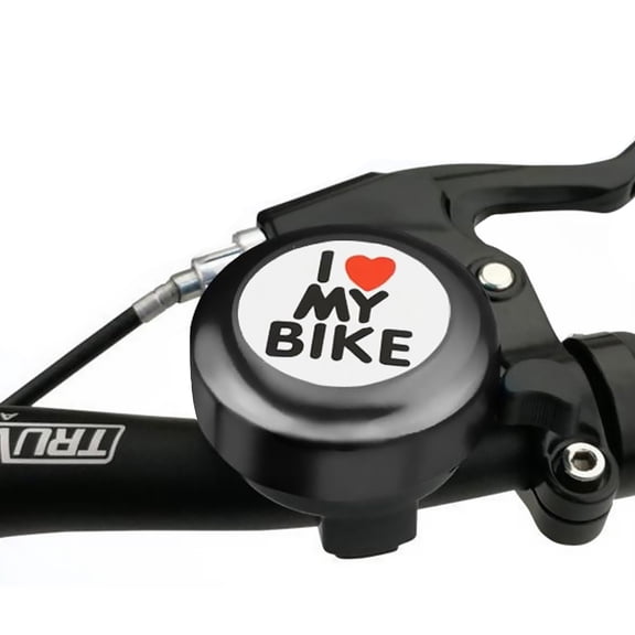 HONITANO Tricycle Accessories Black Bike Bell with Crisp Ringtone for Kids 1Pack