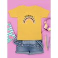 thumbnail image 3 of Follow The Rainbows Retro  T-Shirt Juniors -Image by Shutterstock,  Small, 3 of 4