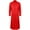 Red, variant on EGNMCR Womens Long Sleeve Jacket, Long Sleeve Hoodless Casual Outwear & Jackets Men And Women Retro Role-playing Coat Costume Long Length Retro Tuxedo Costume Women Coat