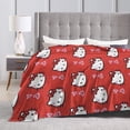 thumbnail image 5 of Hello Kitty Throw Blanket, Cozy Flannel Blankets For Boys Girls, Super Soft Warm Blanket For Couch Sofa Bed, 5 of 9