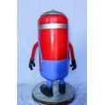 thumbnail image 6 of Nifao Comical Metal Scrap Statue of Boy With One Eye, Whimsical Art – Home Office Decor Sculpture, 28"L x 15"W x 42"H, 6 of 10