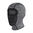 thumbnail image 1 of Pasamontañas, máscara facial, capucha, gorro, cortavientos, transpirable, protección solar, cubierta facial para correr, montañismo, snowboard y Gris oscuro, 1 of 8
