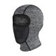 thumbnail image 1 of Pasamontañas, máscara facial, capucha, gorro, cortavientos, transpirable, protección solar, cubierta facial para correr, montañismo, snowboard y Gris oscuro, 1 of 8