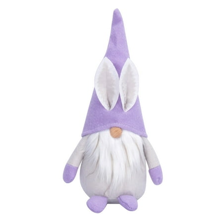 

JPGIF Home Decor Easter Decoration Rabbit Rudolph Doll Doll Window Decoration Venue Layout
