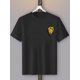 thumbnail image 1 of Men'S Casual Cotton Crew Neck T-Shirt with Graffiti Cartoon and Positive Message Print - Medium Stretch, Short Sleeve, Knit Fabric, Regular Fit for Daily & Weekend Wear - Summer Collection, 1 of 5