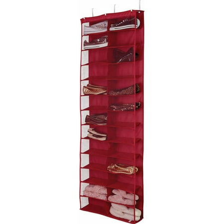 Simplify 26 Shelf Over The Door Shoe Rack Walmart Com