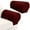 Burgundy, variant on 2Pcs Sofa Arm Covers High-Grade Spandex Stretch Arm Caps Dustproof Sofa Towel Armchairs Covers Furniture Protector