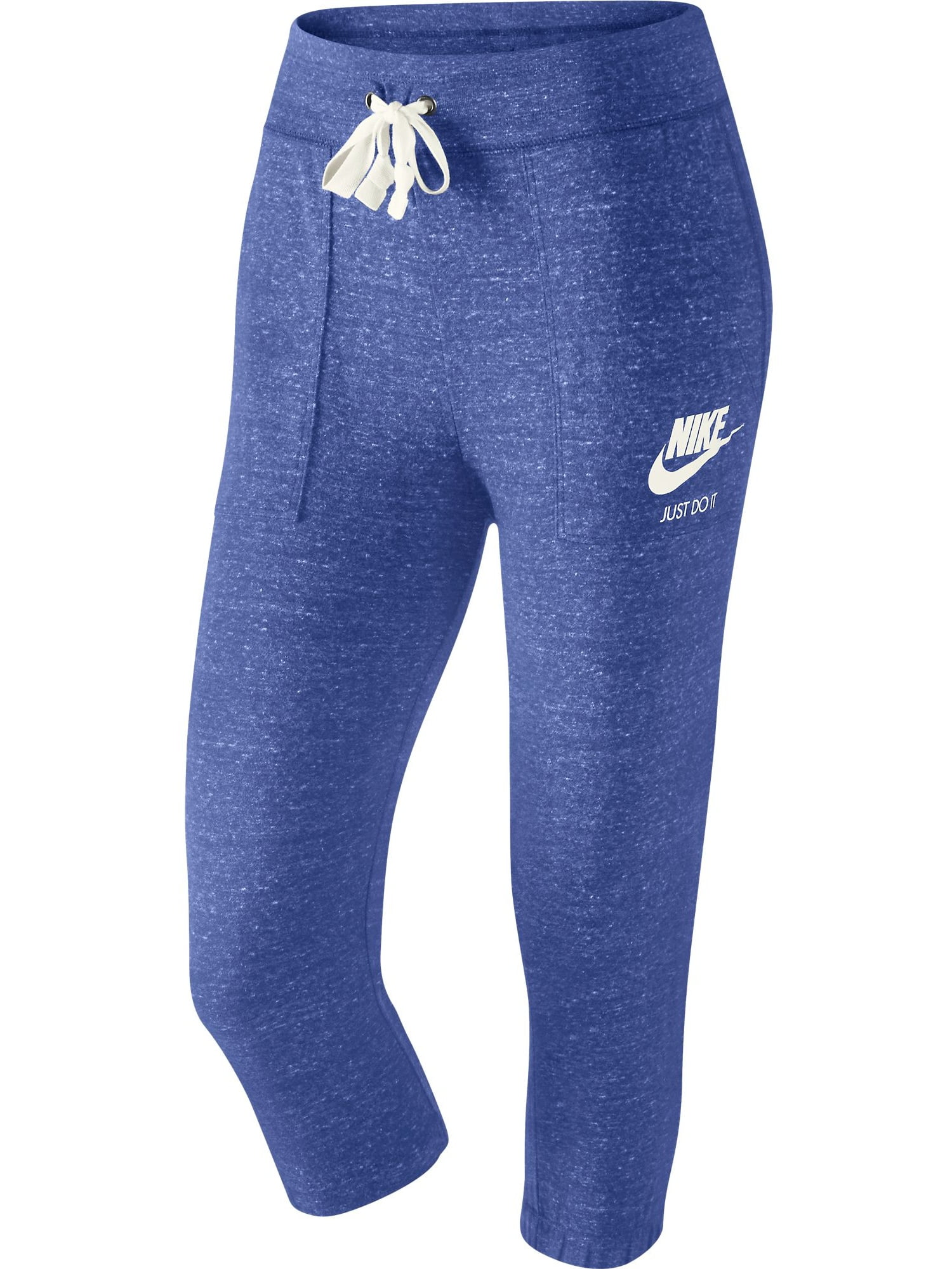 Nike - Nike Vintage Sportswear Casual Athletic Women's Capri Pants Blue ...