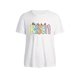 thumbnail image 4 of Easter Plus Size Letter Print T-shirt, Short Sleeve Crew Neck Casual Top For Summer & Spring, Women's Plus Size Clothing Tee For Adult, Men, Women, Teen, Teenager, Adolescent, Youth, 4 of 7