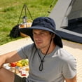 thumbnail image 5 of RYDCOT Sun Hat, Outdoor Wide Brimmed Sun Protection Hat, Windproof Fisherman Hat, Breathable Sun Hat, Travel Leisure Hat Spring and Summer Sunscreen Hat, 5 of 6