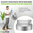 thumbnail image 3 of Alpine Industries Fontaine d'Eau Murale Intérieure Extérieure, 3 of 9