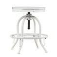 thumbnail image 6 of SEI Industrial Adjustable Height Swiveling Stool - White, 6 of 10