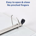 thumbnail image 6 of Avery 2" Heavy-Duty View Binder, One Touch Slant Rings, Black, 500 Sheets, 6 of 9