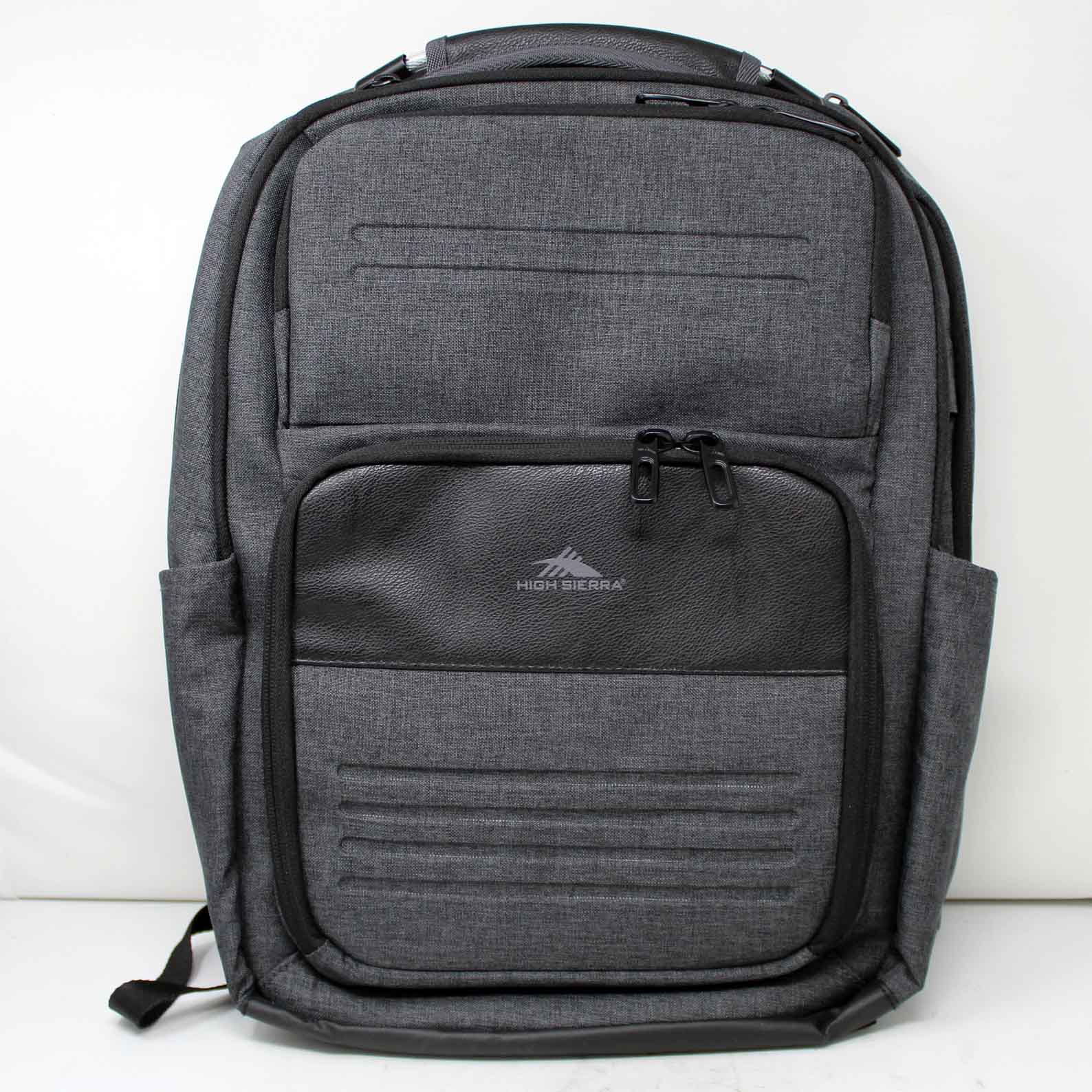 High Sierra Elite Pro Business Backpack Grey 1 Count - image 1 of 3