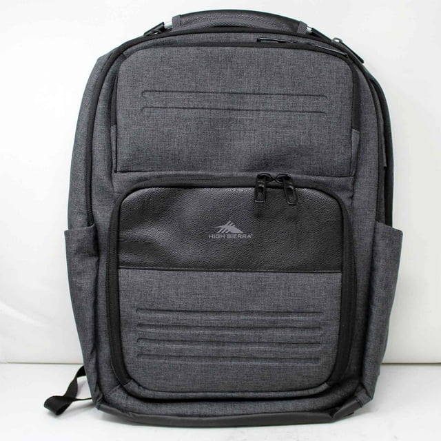 High Sierra Elite Pro Business Backpack Grey 1 Count