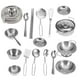 thumbnail image 2 of Juguetes de cocina para niños, 18 piezas de juguetes de cocina de acero inoxidable, juego de juguetes de cocina, solución innovadora, 2 of 8