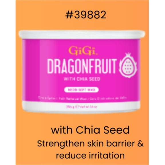 GiGi Wax Can Neon Soft Wax Dragonfruit 14 oz #39882