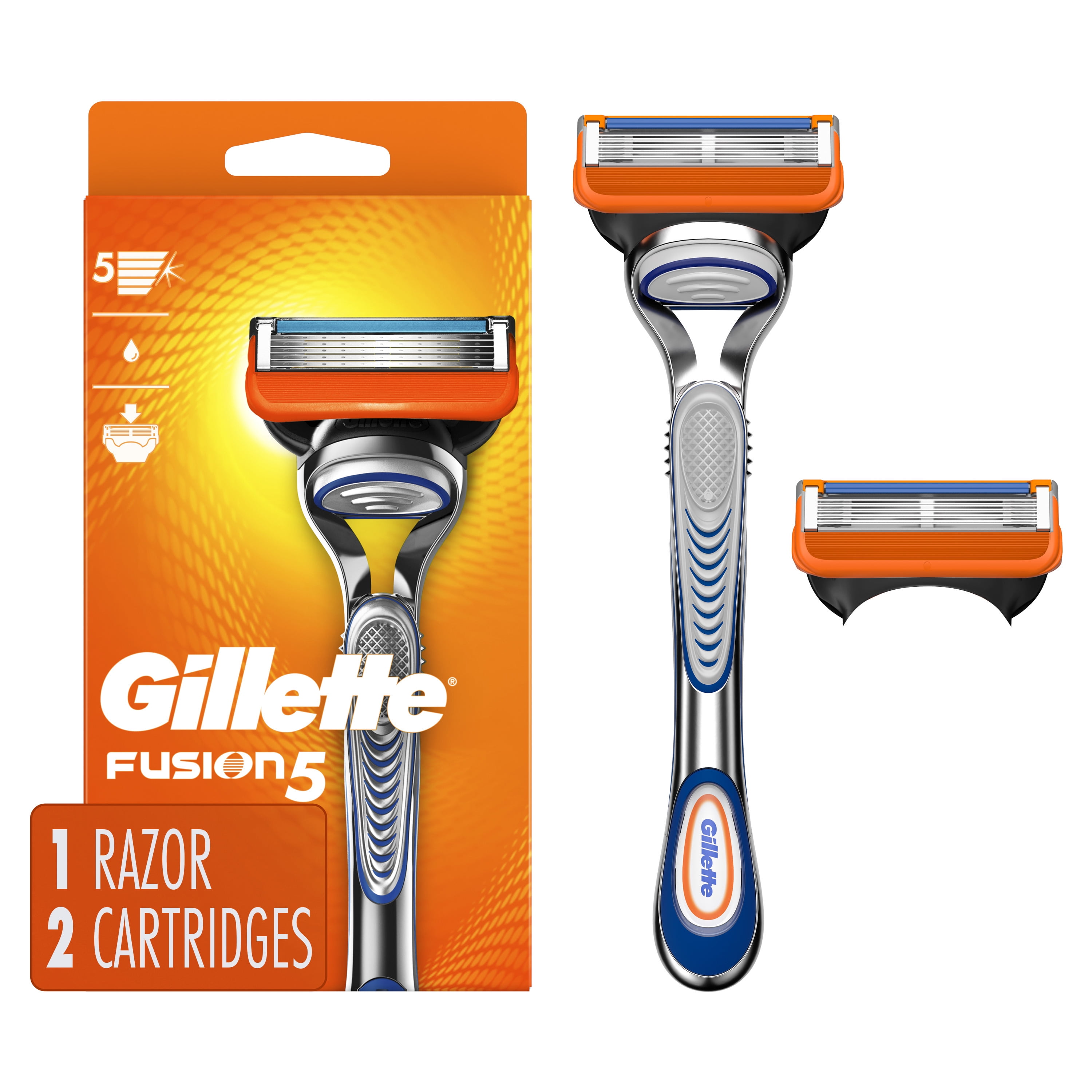 gillette fusion 5 razor blade with handle 