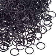 Sleek 500 pack Black Rubber Bands