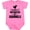 Raspberry, variant on Inktastic Easily Distracted by Squirrels Boys or Girls Baby Bodysuit