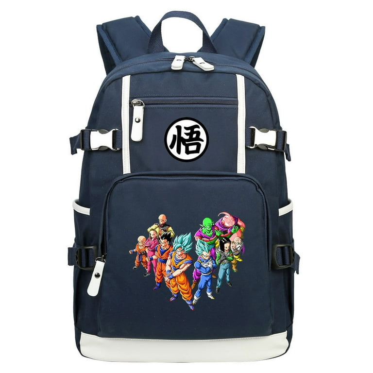 Bzdaisy Dragon Ball Goku Backpack - Large Capacity with Multiple Pockets  for 15'' Laptop Unisex for kids Teen 