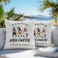 thumbnail image 5 of Outdoor Waterproof Pillow Covers Halloween Purple Orange Dwarfs Decorative Throw Pillow Protectors,Retro Farm Wood Plank Pillowcase Cushion Cases for Patio Sofa Garden Couch,16x16in,Pack of 2, 5 of 9