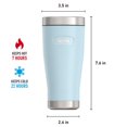 thumbnail image 2 of Thermos 16 OZ Icon Series Gobelet en Acier Inoxydable Isolé Sous Vide, Glacier, 2 of 5