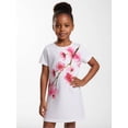 thumbnail image 4 of Girls Short Sleeve Casual Dress Regular-Fit Everyday Look Modern Casual Dress for Big Girls Age 6-13 Summer Casual, 4 of 6