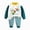 H01-Dark Green, variant on TOWED22 Infant Baby Boys Fall Outfit Pants Sets Long Sleeve 3 6 12 18 24 Months 2 3 4 5T Toddler Boy Pullover Pants Size:3-6 M,Color:Orange